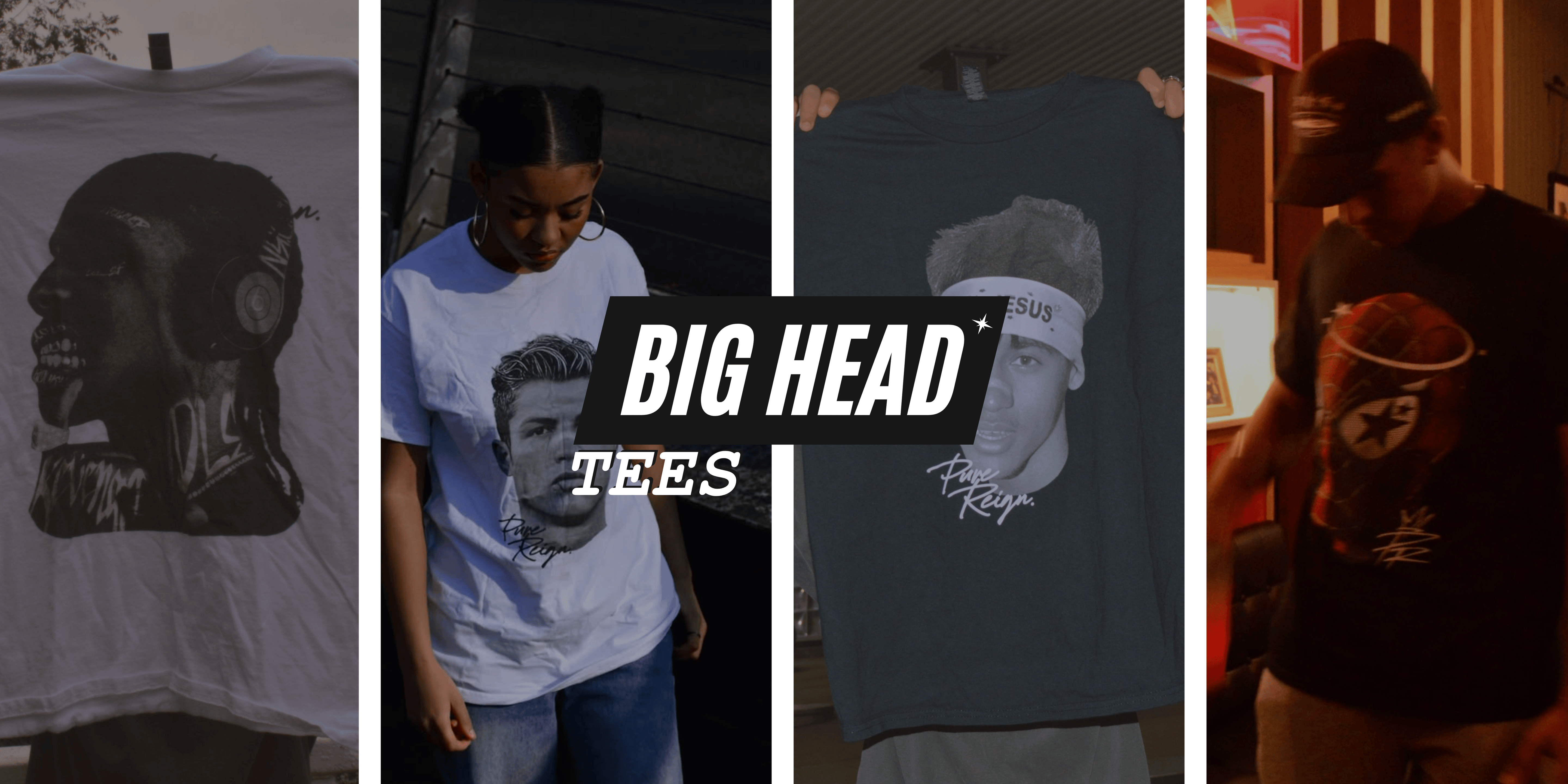 Big Head Graphic Tees