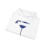 Blue martini Hoodie - Hoodie - PureReign Clothing