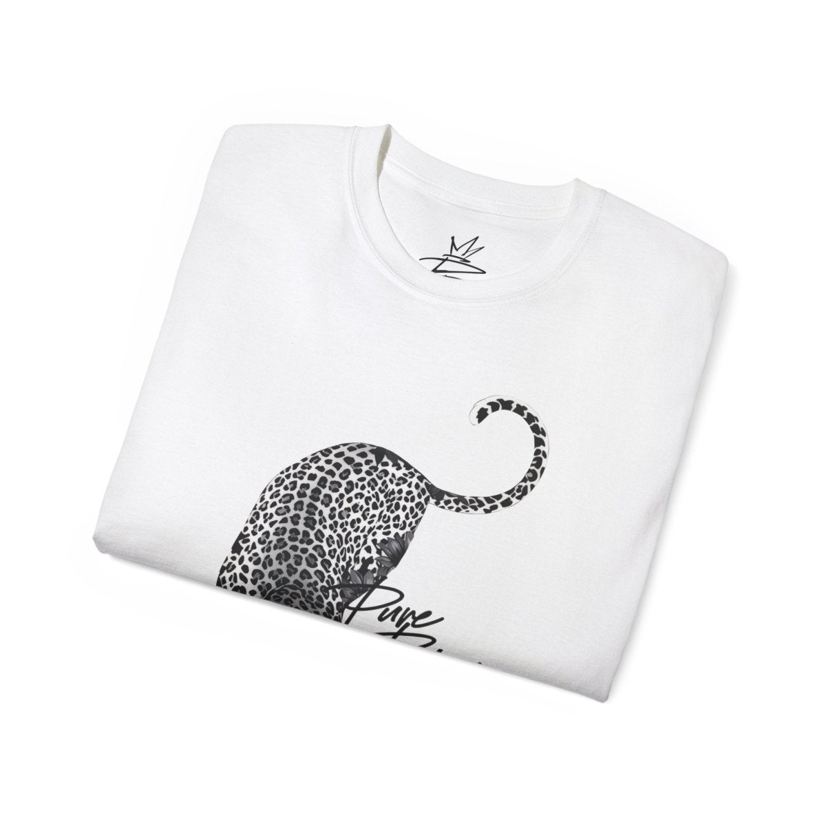 B&W Leopard Tee - T-Shirt - PureReign Clothing