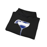 Blue martini Hoodie - Hoodie - PureReign Clothing