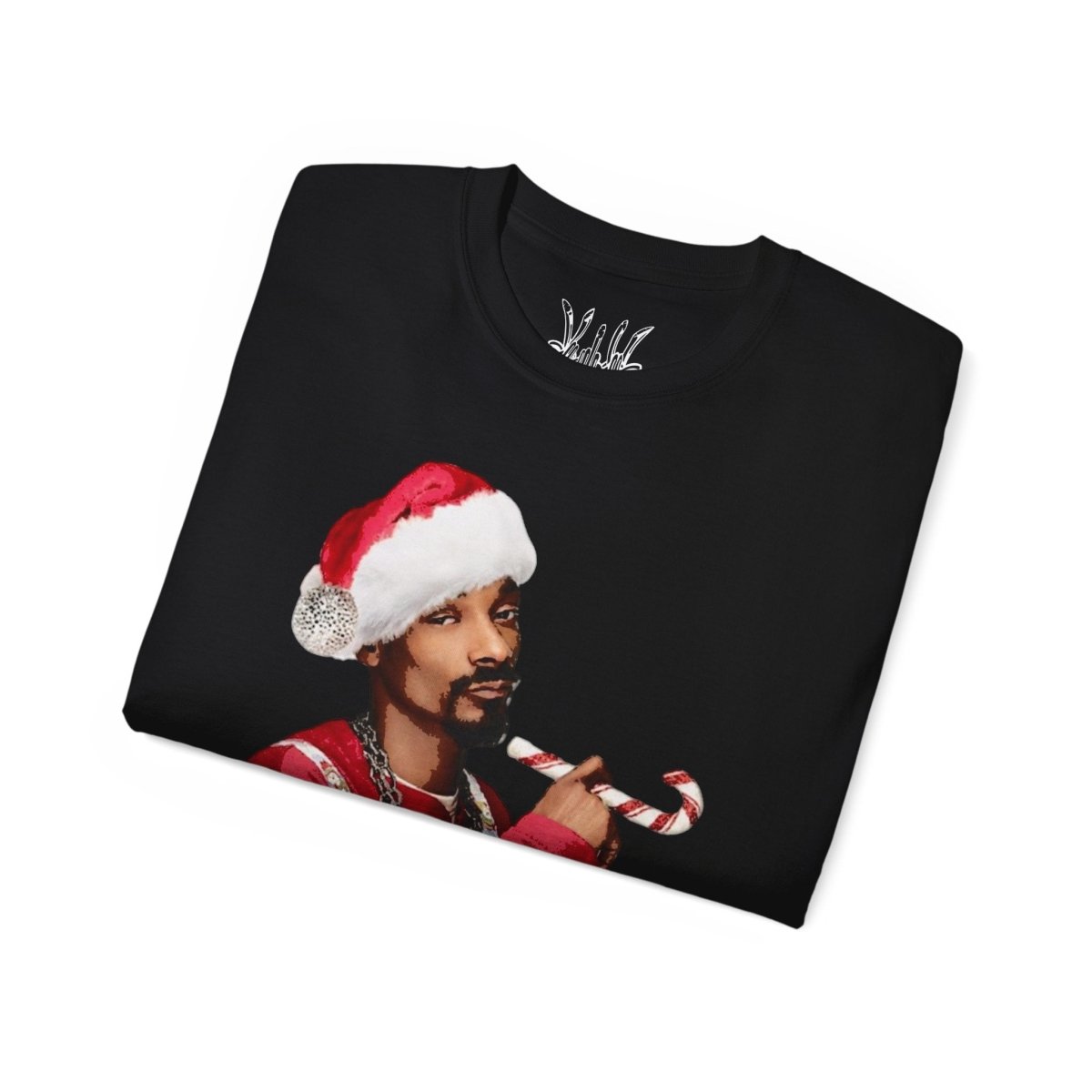Candy Cane Snoop Tee - T-Shirt - PureReign Clothing