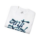 Blue Anti Social Tee