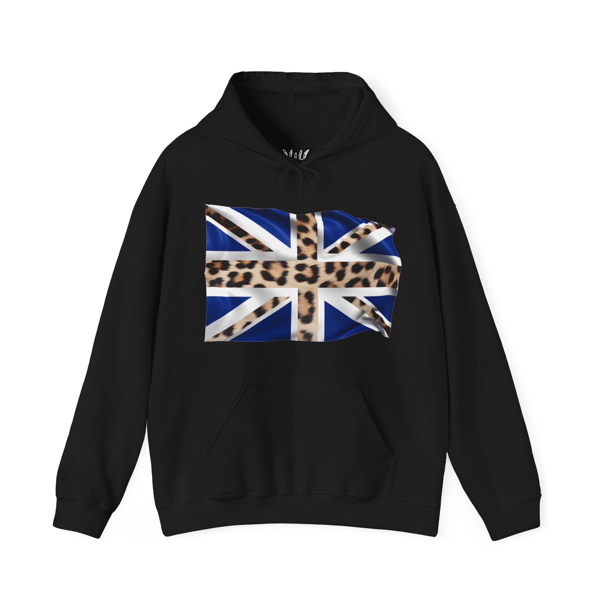 UK Leopard Print Hoodie