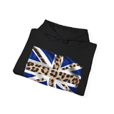 UK Leopard Print Hoodie