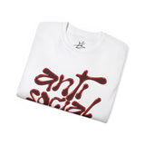 Red Anti Social Tee