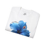 Blue Flower Tee - T-Shirt - PureReign Clothing