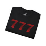 Red 777 Tee - T-Shirt - PureReign Clothing