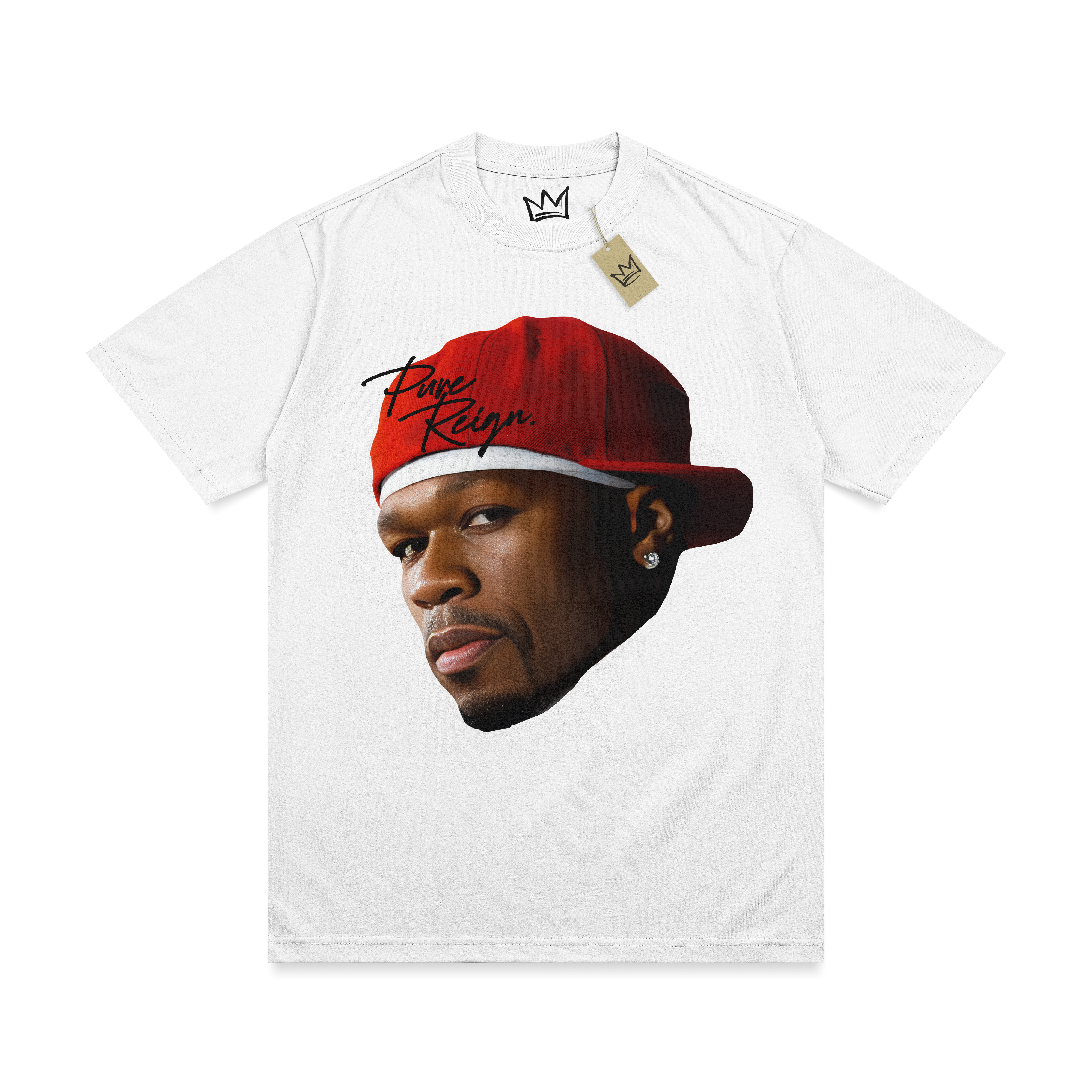 50 Cent Big Head Tee