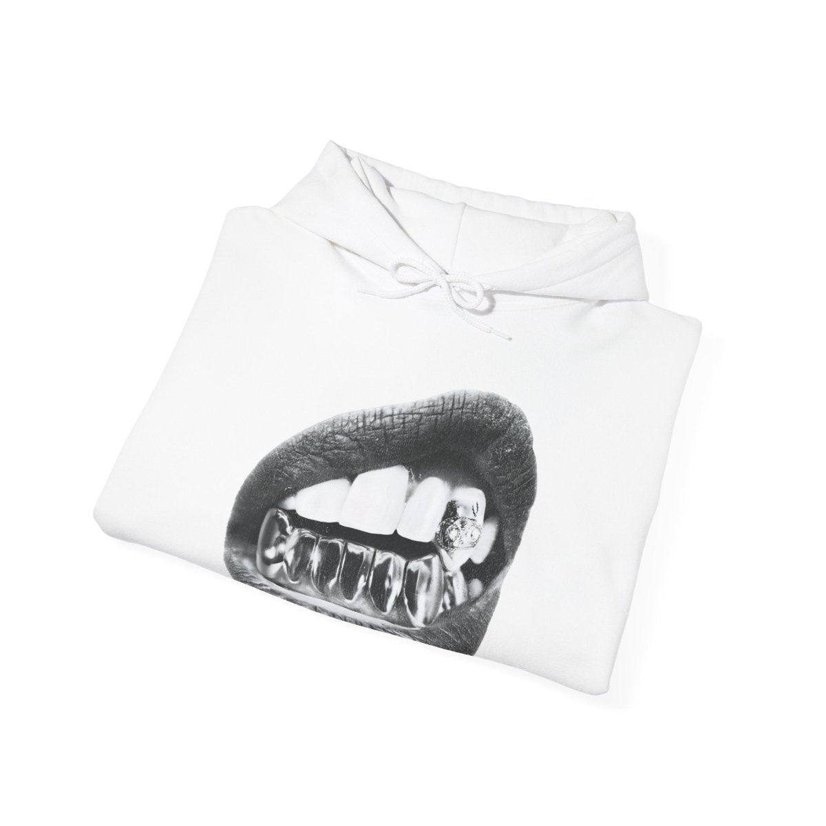 B&W Grillz Hoodie - Hoodie - PureReign Clothing