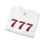 Red 777 Tee - T-Shirt - PureReign Clothing