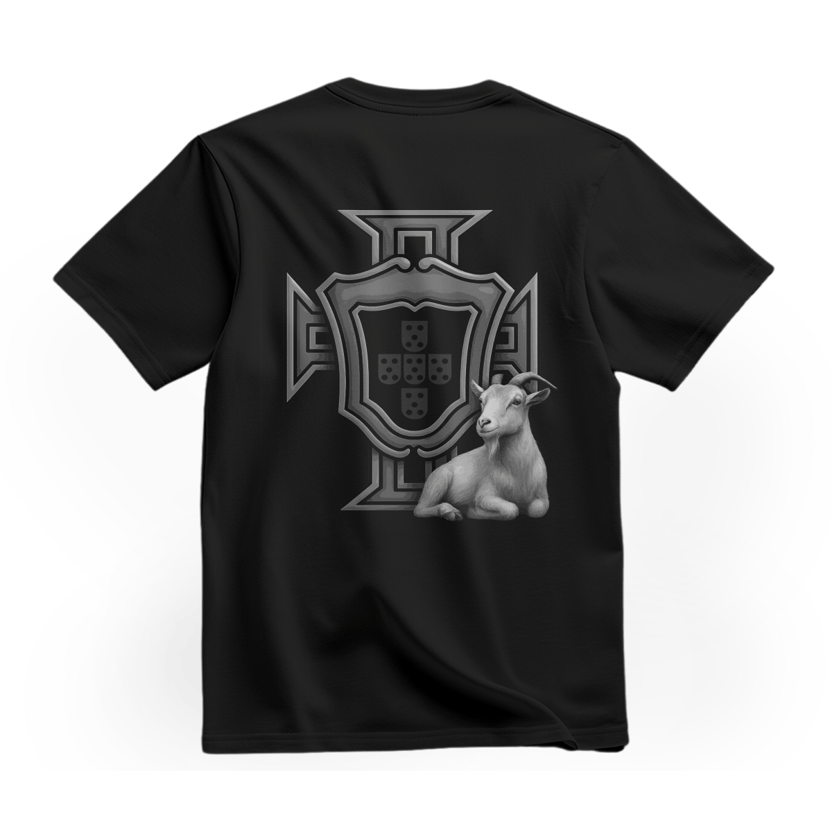 The G.O.A.T Tee (Front & Back) - T-Shirt - PureReign Clothing