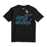 Blue Anti Social Tee