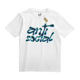 Blue Anti Social Tee
