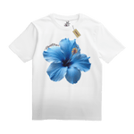 Blue Flower Tee - T-Shirt - PureReign Clothing