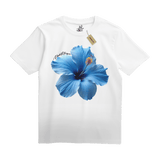 Blue Flower Tee - T-Shirt - PureReign Clothing