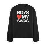 Boys Love My Swag Long Sleeve Tee