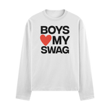 Boys Love My Swag Long Sleeve Tee