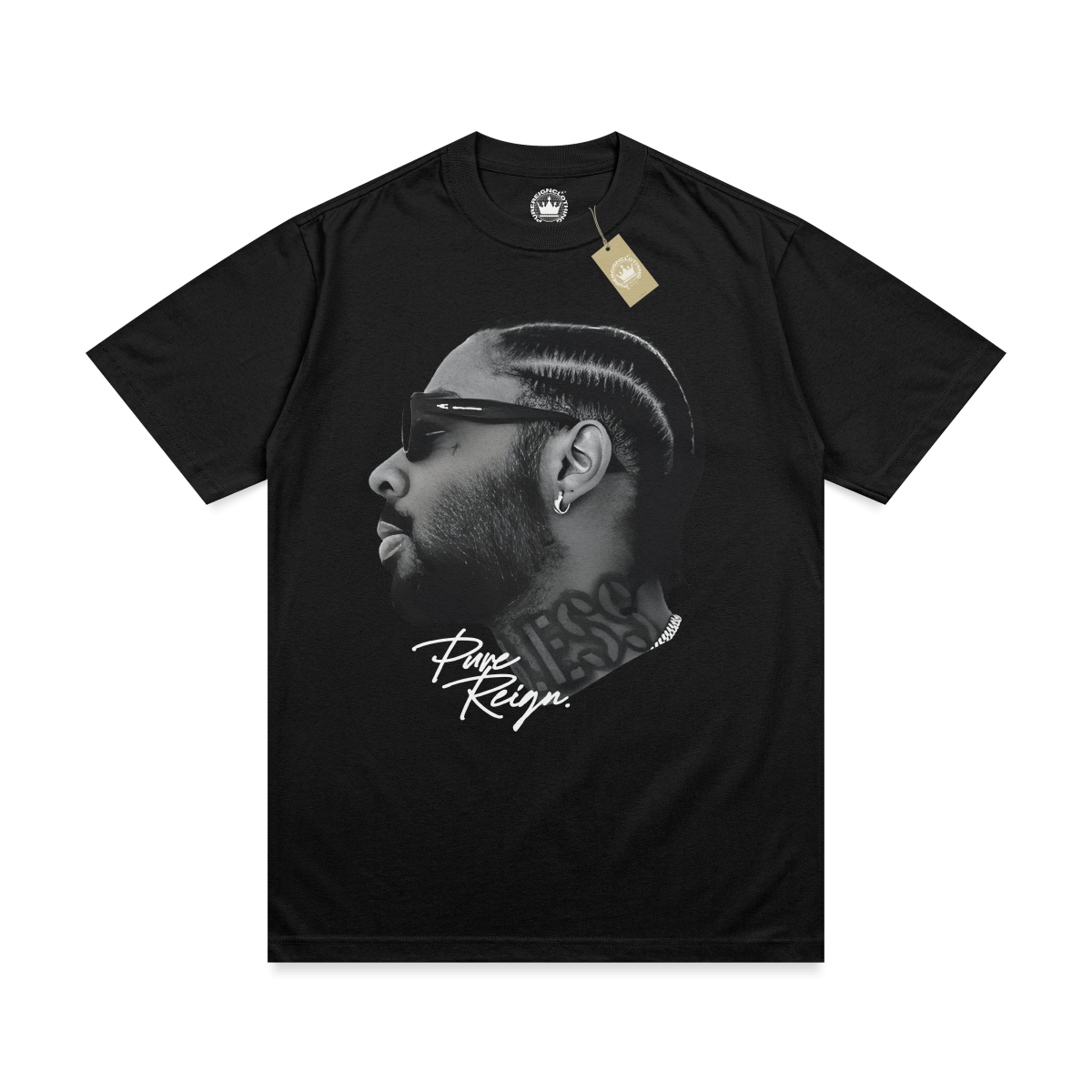 Brent Side Profile Tee - PureReign Clothing