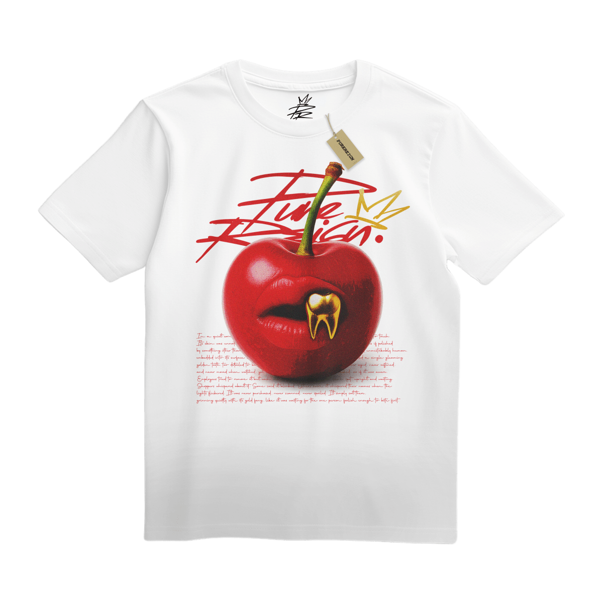 Cherry Bite Tee - T-Shirt - PureReign Clothing