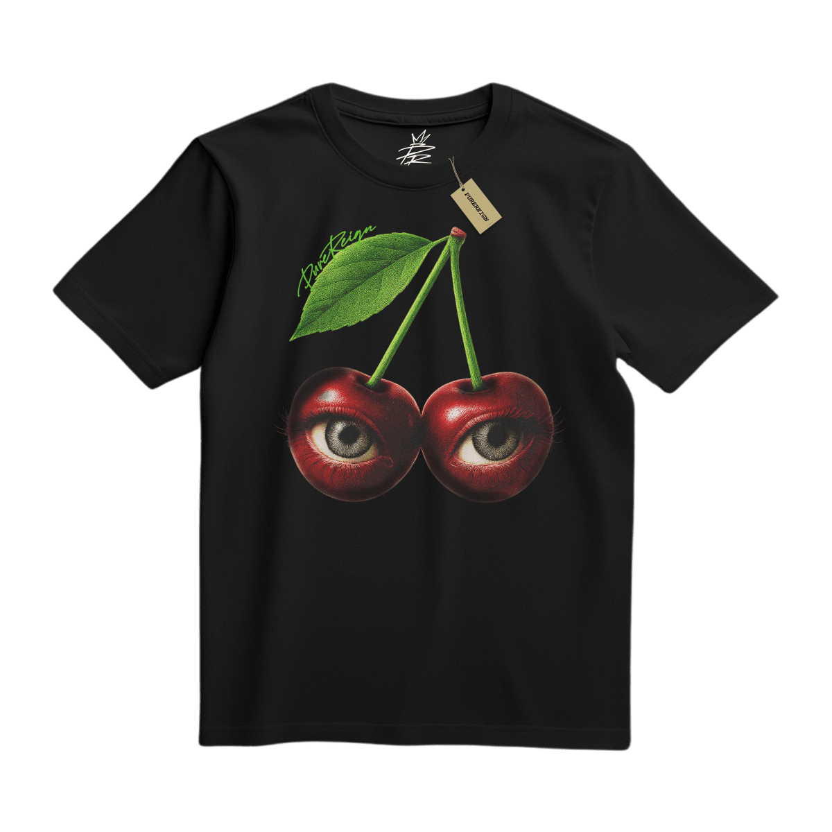 Cherry Eyes Tee - T-Shirt - PureReign Clothing