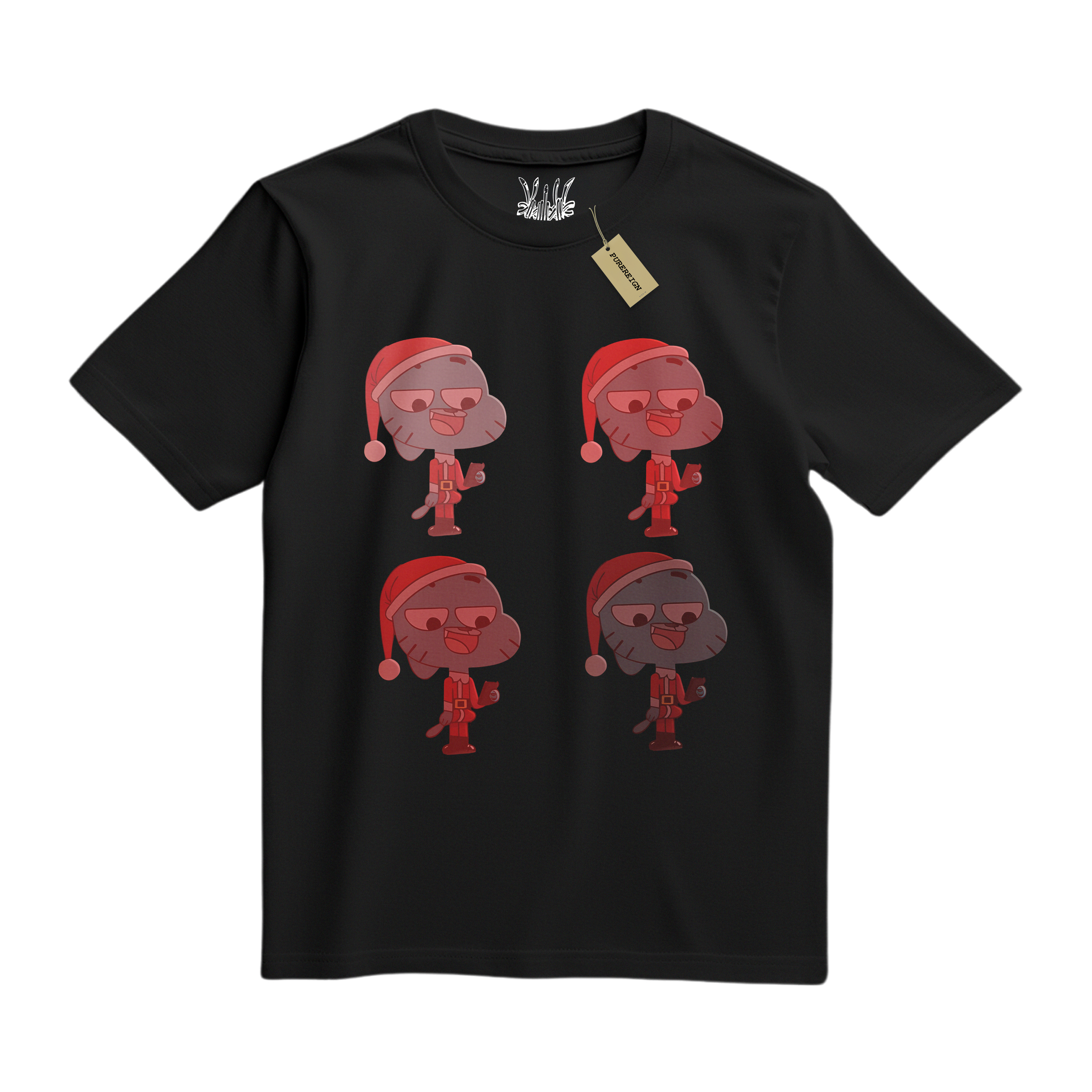 Quad Santa Gumball Tee