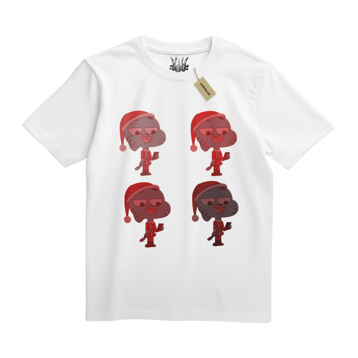 Quad Santa Gumball Tee - T-Shirt - PureReign Clothing