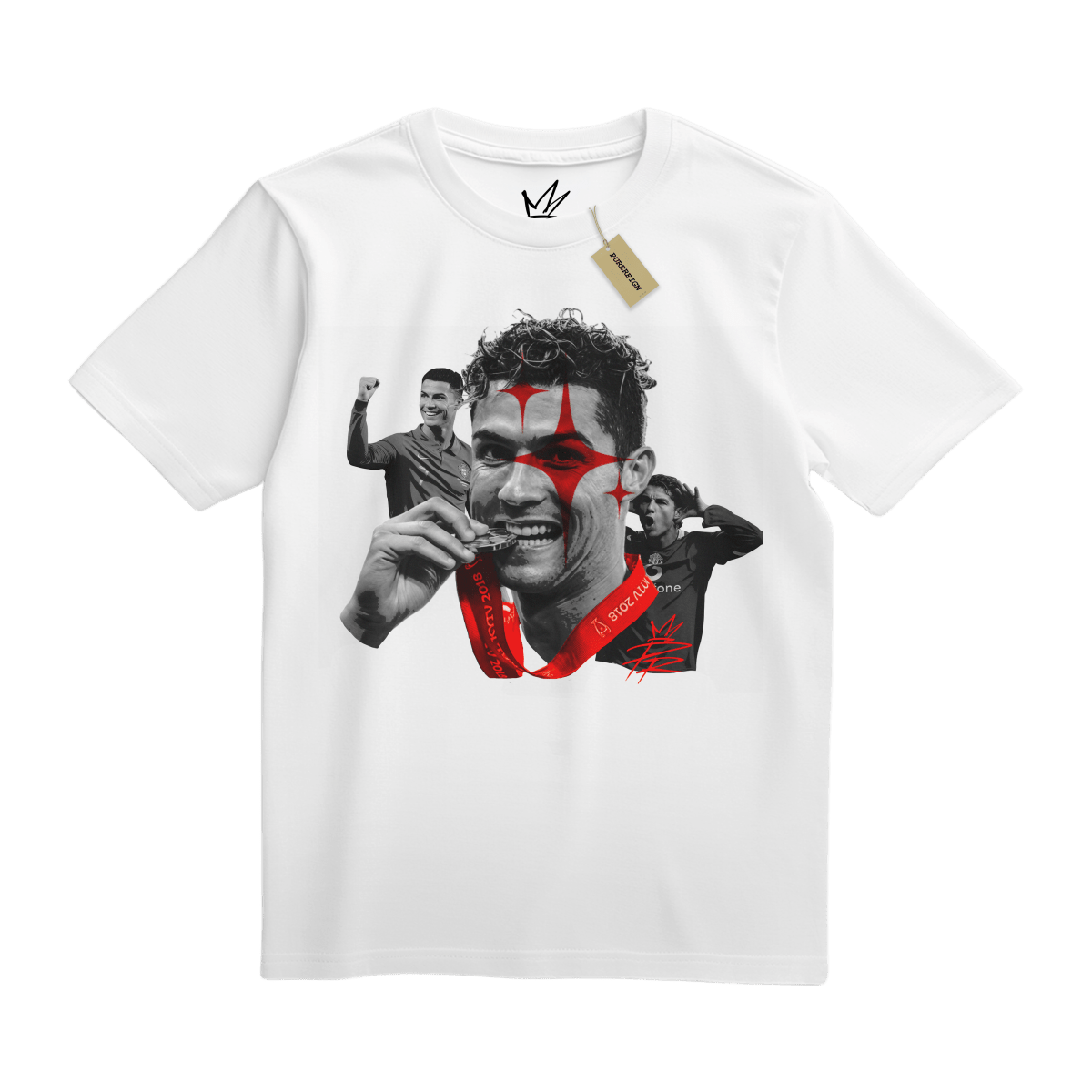 Crimson CR7 Tee - T-Shirt - PureReign Clothing