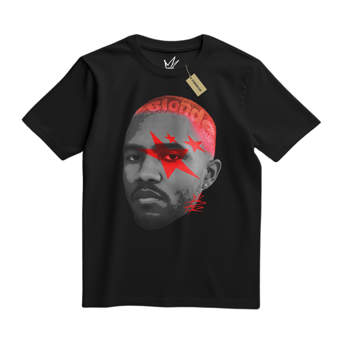 Crimson Frank Tee - T-Shirt - PureReign Clothing
