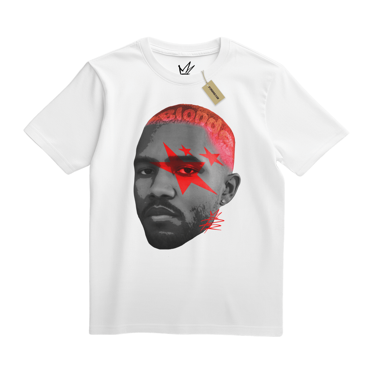 Crimson Frank Tee - T-Shirt - PureReign Clothing