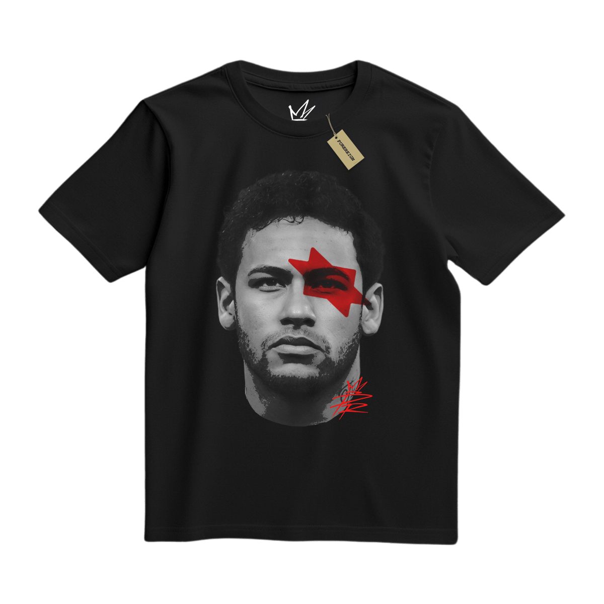 Crimson Neymar Tee - T-Shirt - PureReign Clothing