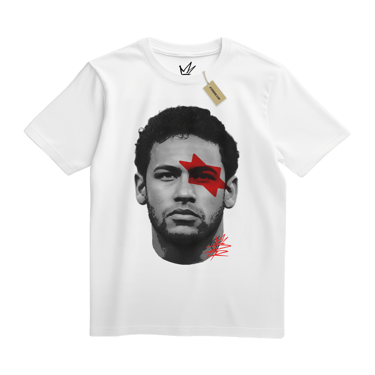 Crimson Neymar Tee - T-Shirt - PureReign Clothing