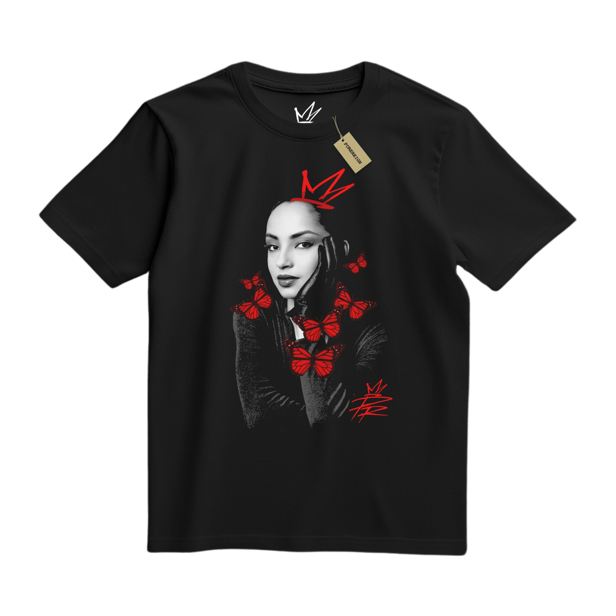 Crimson Sade Tee - T-Shirt - PureReign Clothing