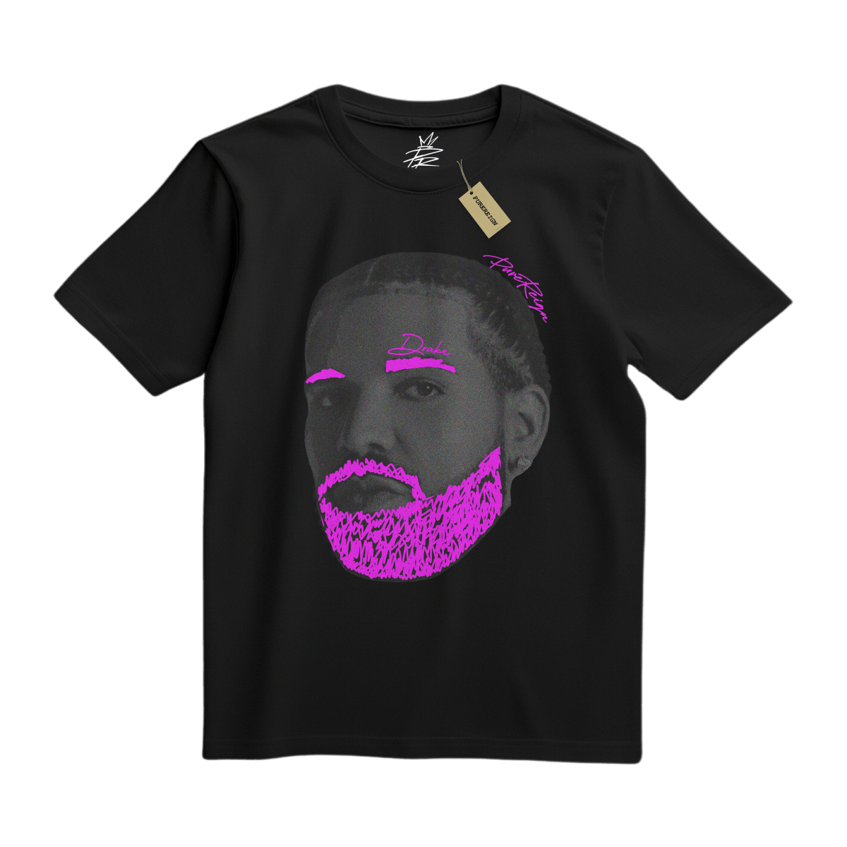 Neon Icon Drake Tee - T-Shirt - PureReign Clothing