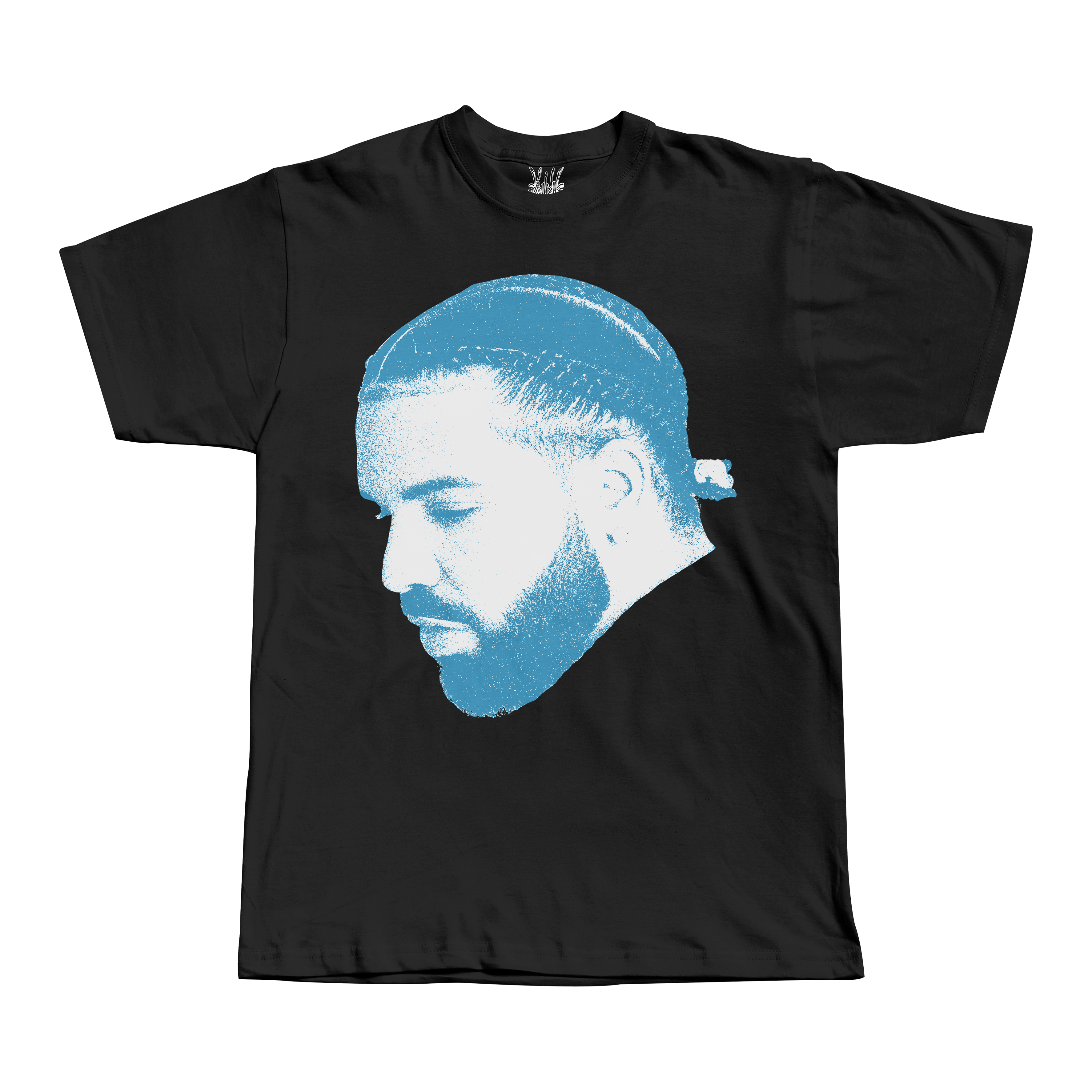 Drizzy Blue Big Head Tee