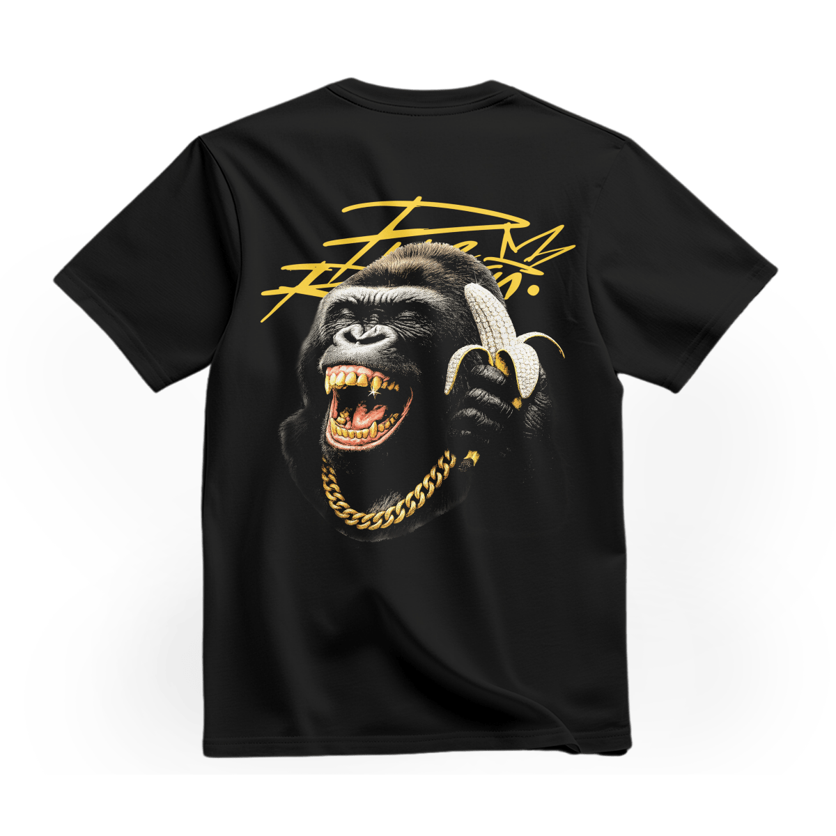 Gold Standard Gorilla Tee (Front & Back) - T-Shirt - PureReign Clothing