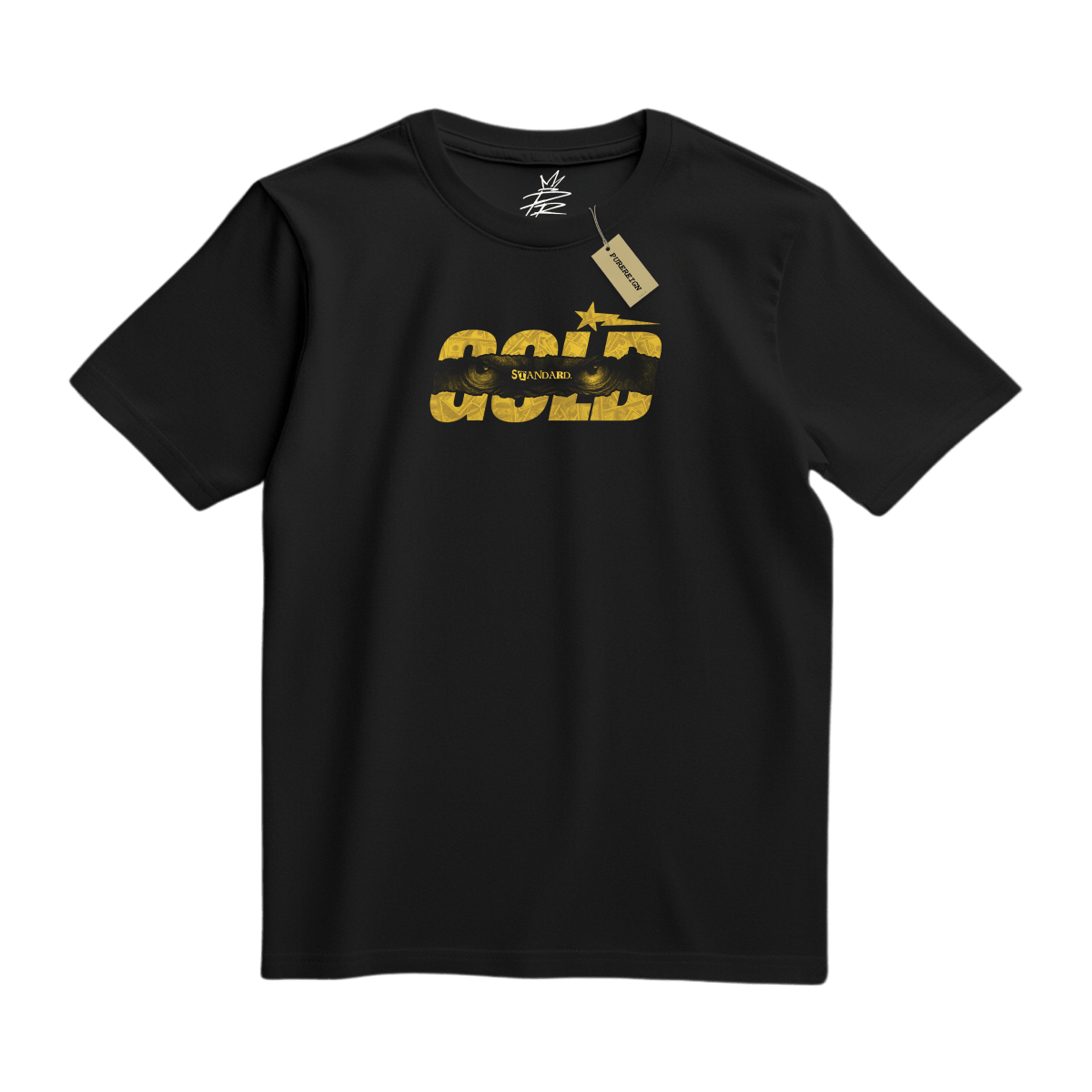Gold Standard Gorilla Tee (Front & Back) - T-Shirt - PureReign Clothing