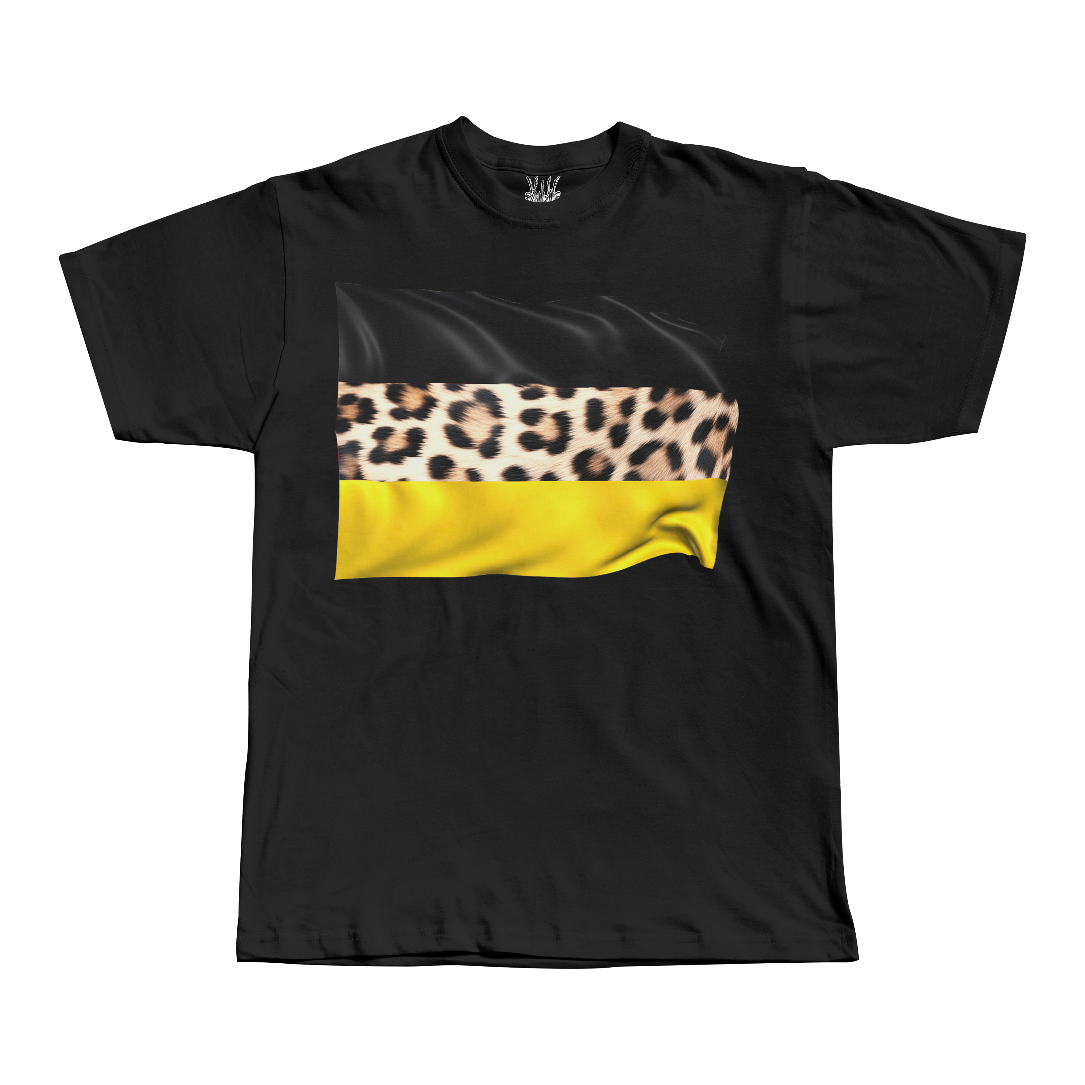 Leopard Print Germany Flag Tee