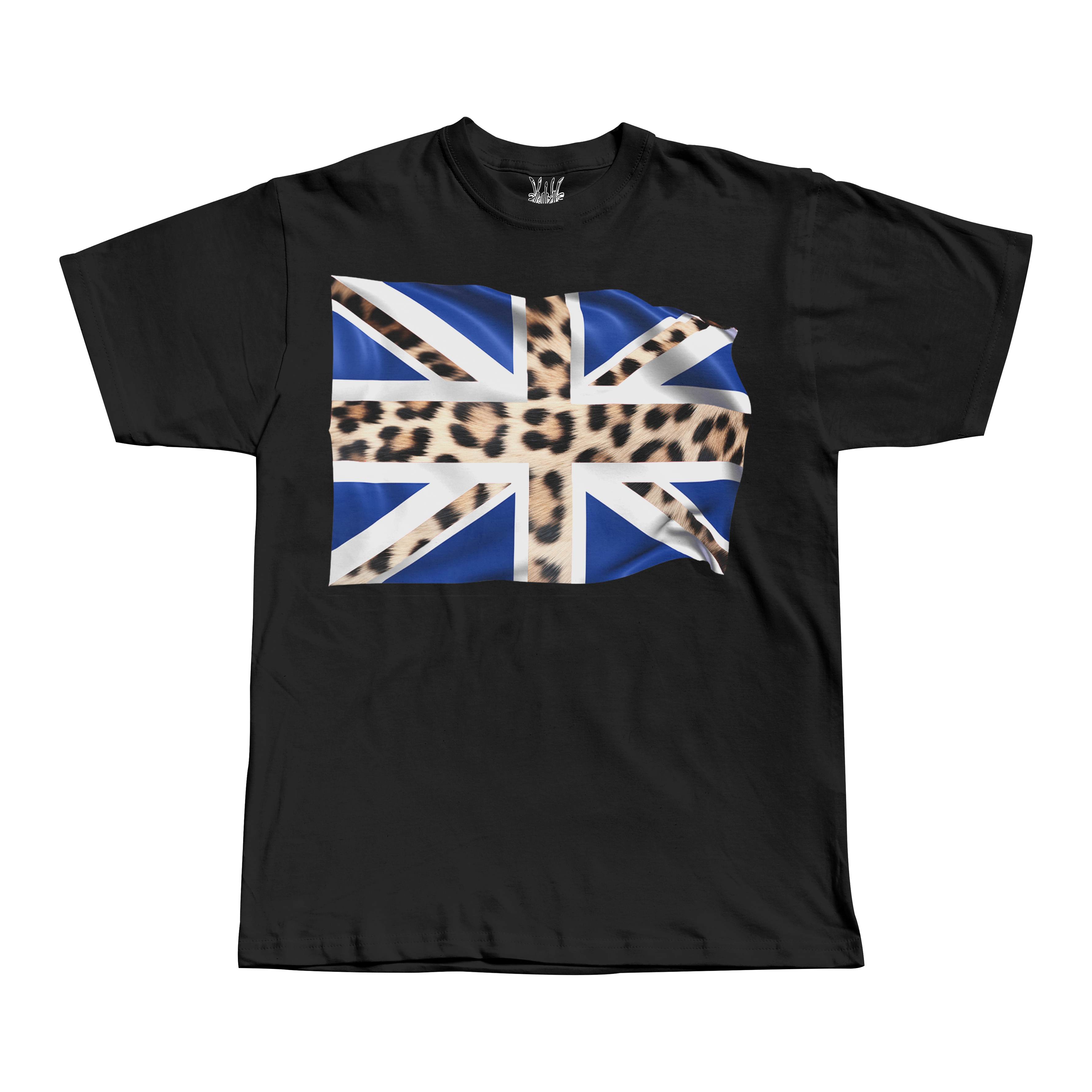 Leopard Print UK Flag Tee