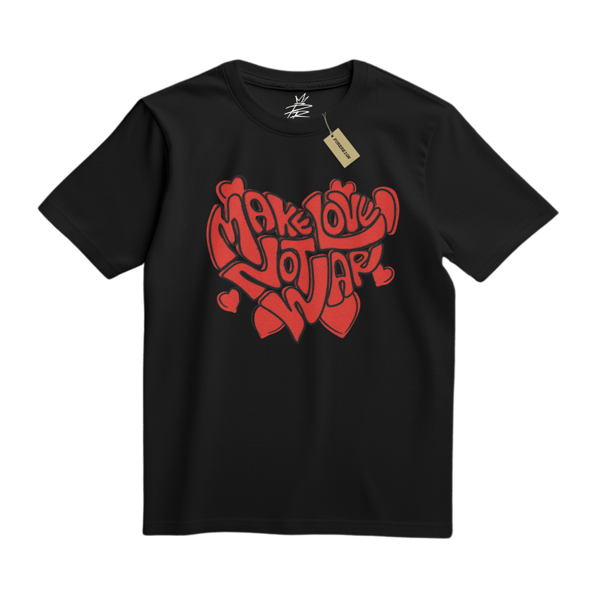 Make Love not War Tee - T-Shirt - PureReign Clothing