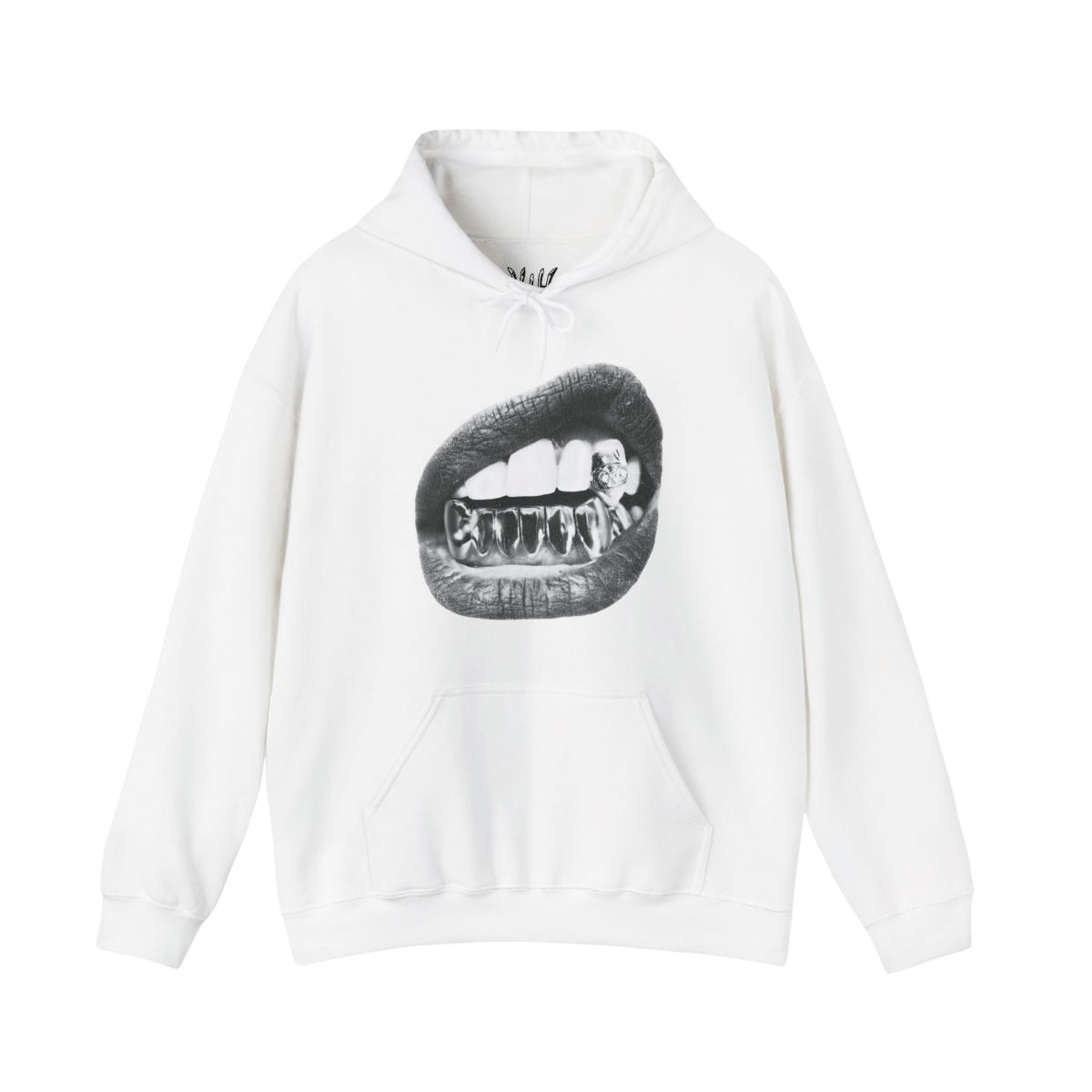 B&W Grillz Hoodie - Hoodie - PureReign Clothing