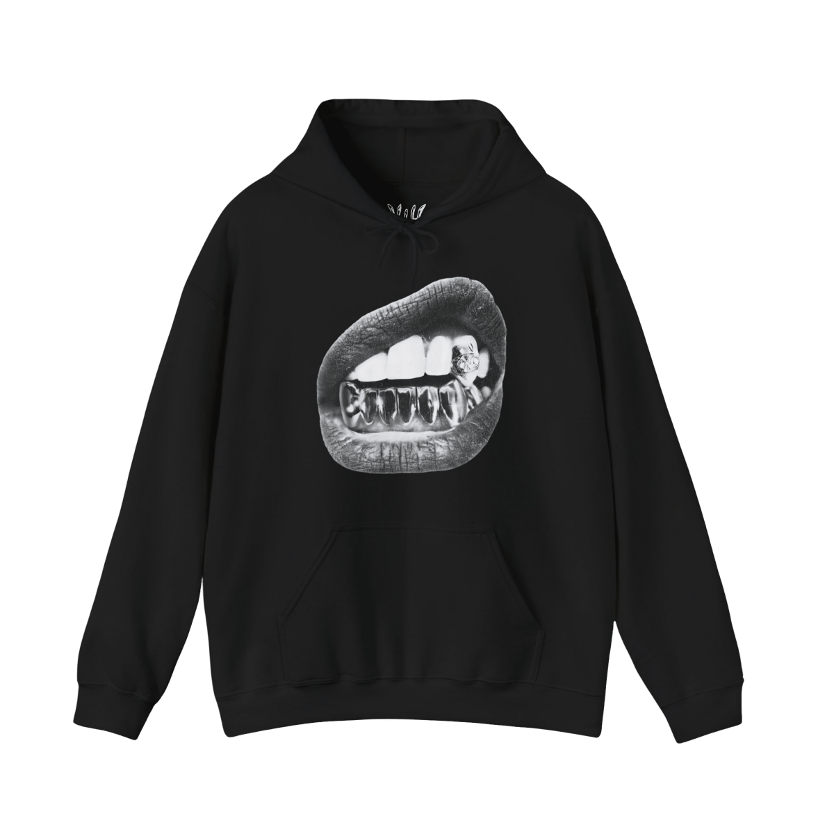 B&W Grillz Hoodie - Hoodie - PureReign Clothing