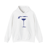 Blue martini Hoodie - Hoodie - PureReign Clothing