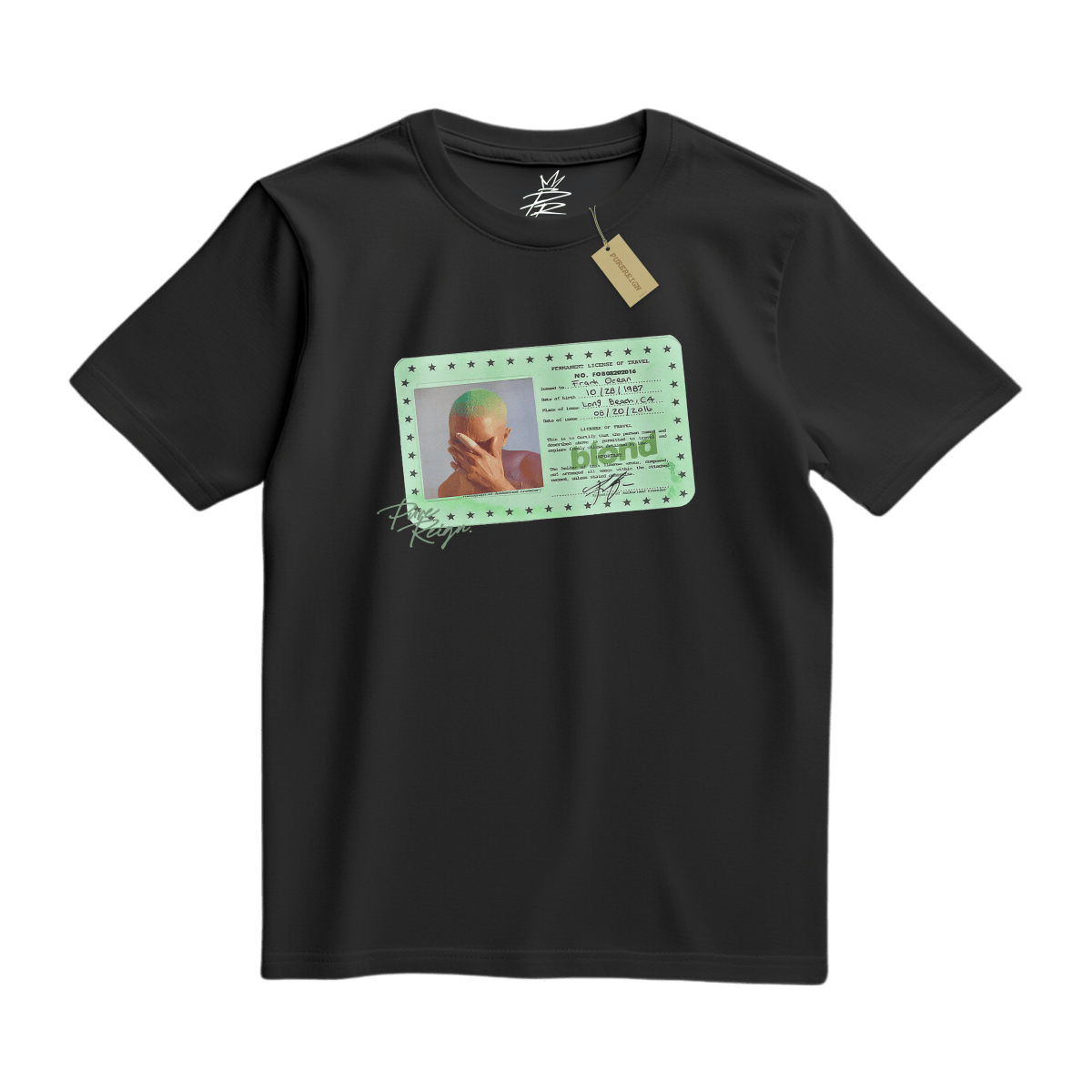Blond Frank Licence Tee - T-Shirt - PureReign Clothing