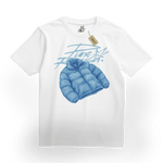 Blue Puffer Tee - T-Shirt - PureReign Clothing