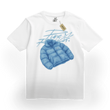 Blue Puffer Tee - T-Shirt - PureReign Clothing