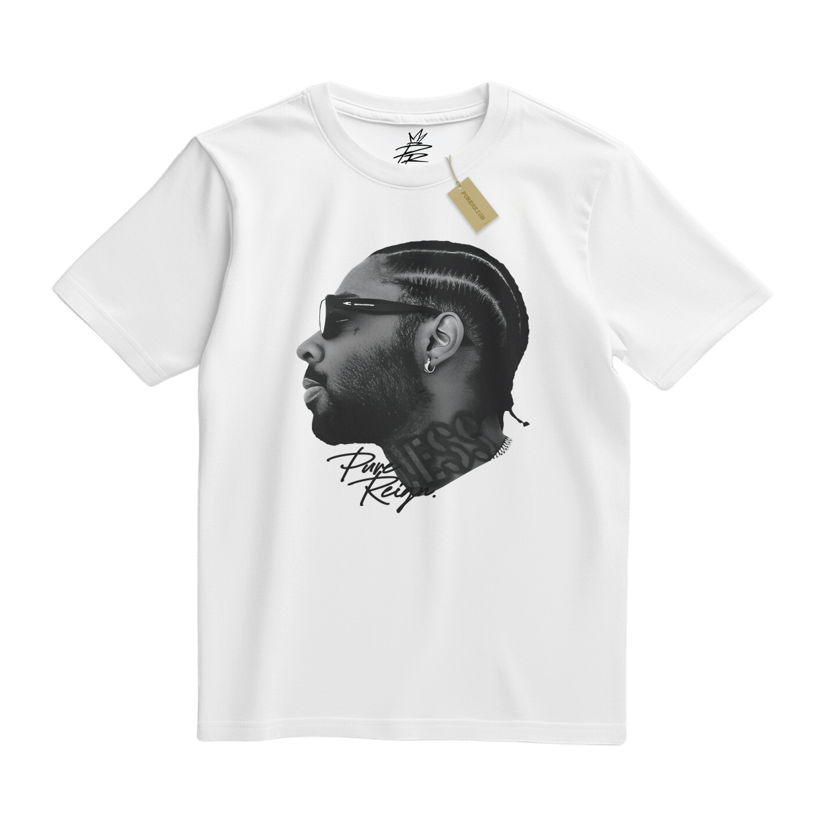 Brent Side Profile Tee - T-Shirt - PureReign Clothing