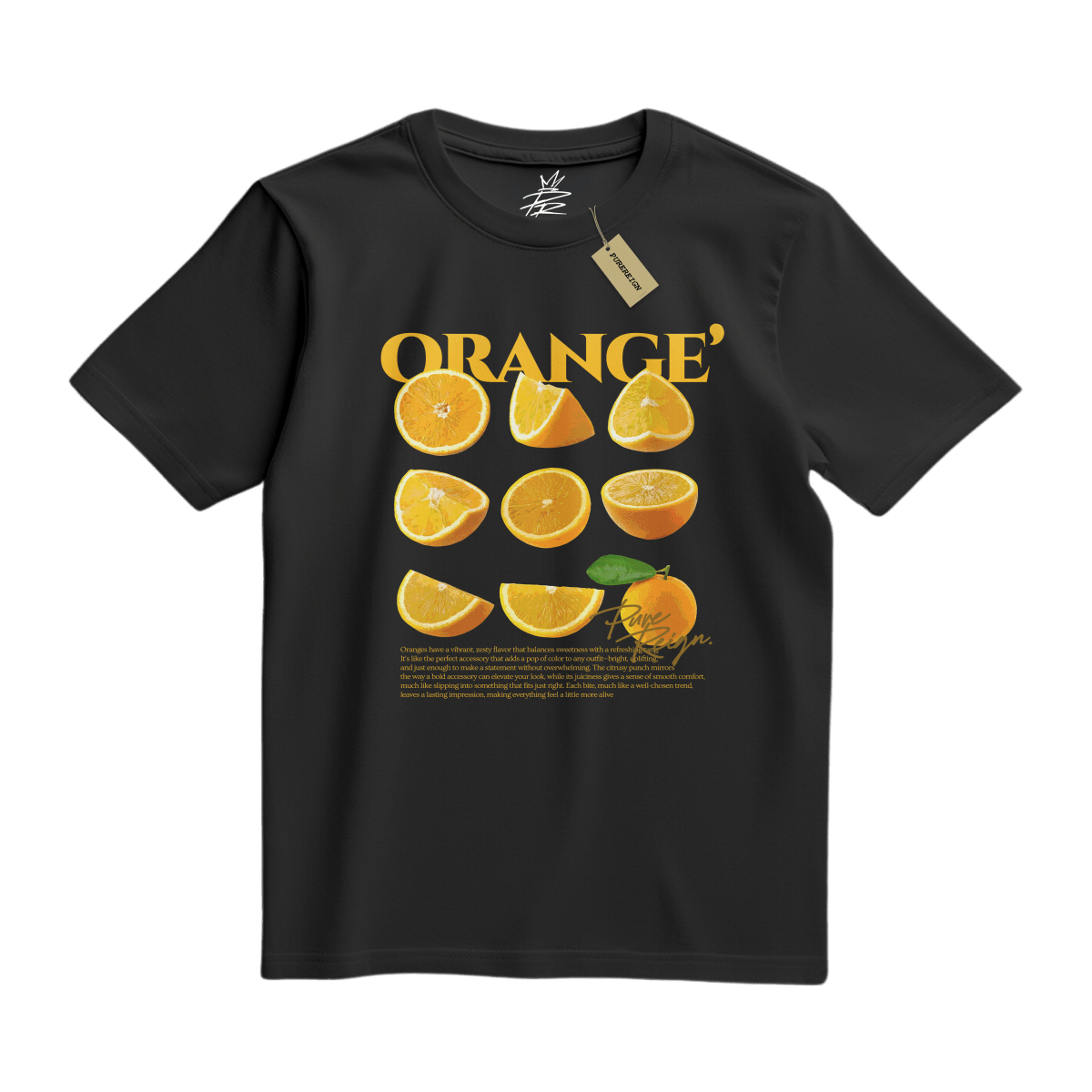 Orange' - T-Shirt - PureReign Clothing
