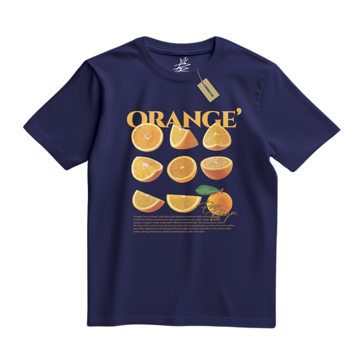 Orange' - T-Shirt - PureReign Clothing