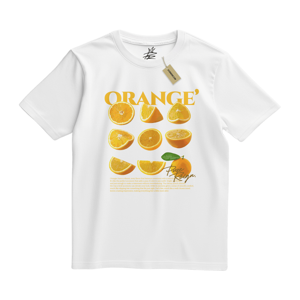 Orange' - T-Shirt - PureReign Clothing