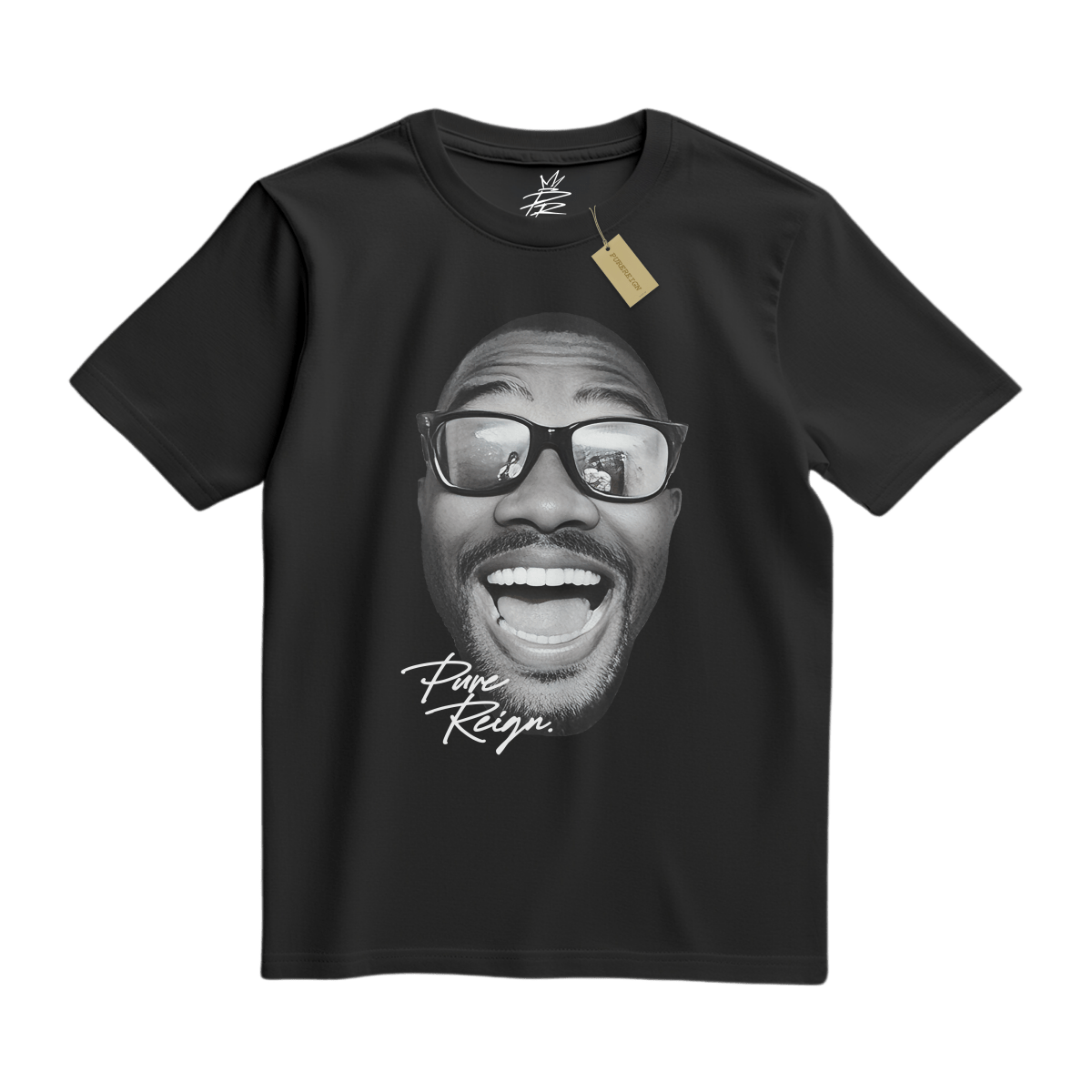 Smiling Frank Tee - T-Shirt - PureReign Clothing
